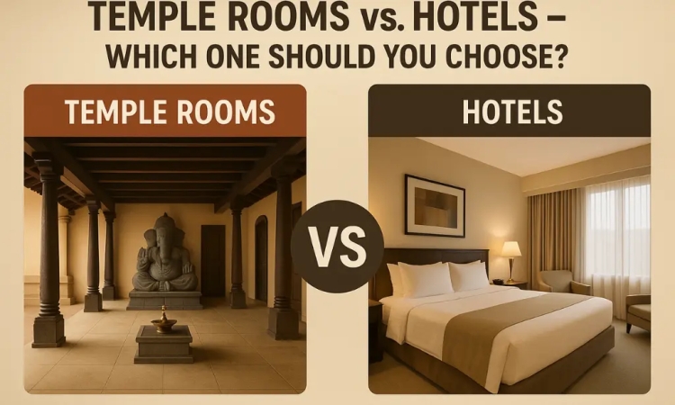 Temple Rooms vs Hotels – Which One Should You Choose?
