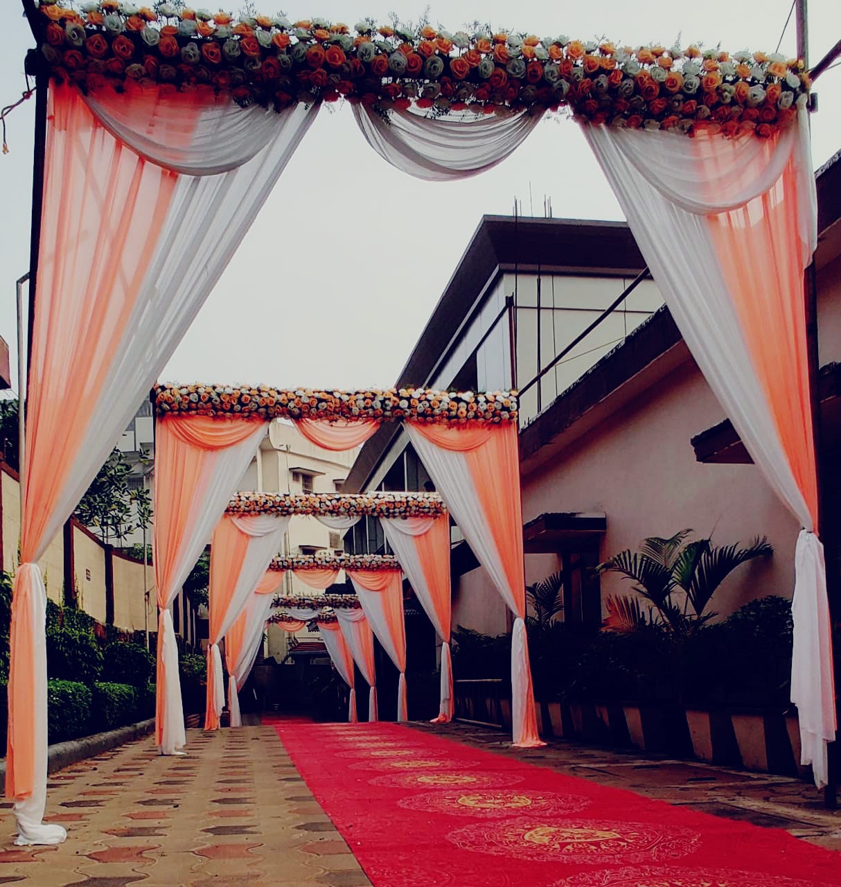 Hotel Parijatha Inn building view from outside