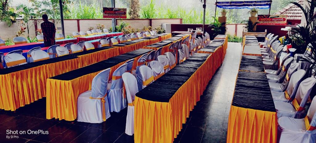 Family group room at Hotel Parijatha Inn Dharmasthala — spacious for 4 to 8 guests
